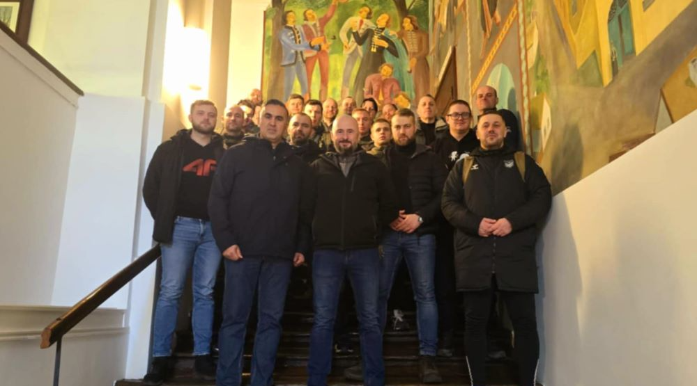 Lengyel katonák a Debreceni Református Kollégiumban és a Nagytemplomban