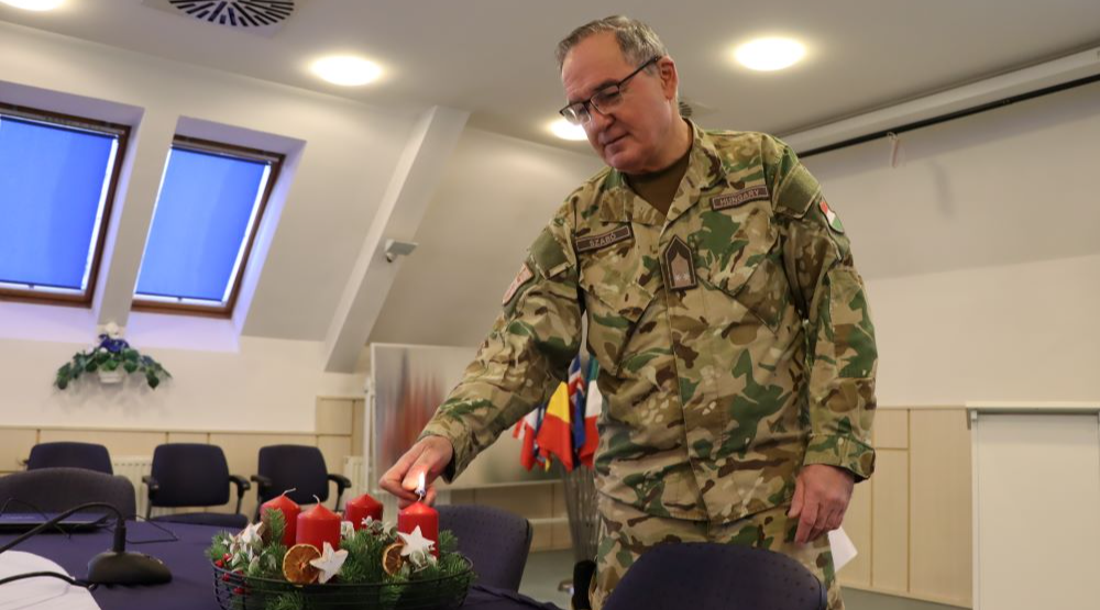 Adventi gyertyagyújtás Veszprémben