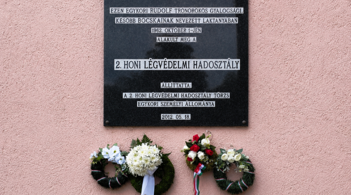 A MN 2. Honi Légvédelmi Hadosztályra emlékeztek Miskolcon
