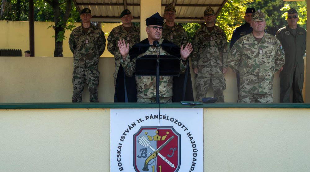 Lövésznap Debrecenben – a tábori lelkész szolgálatával