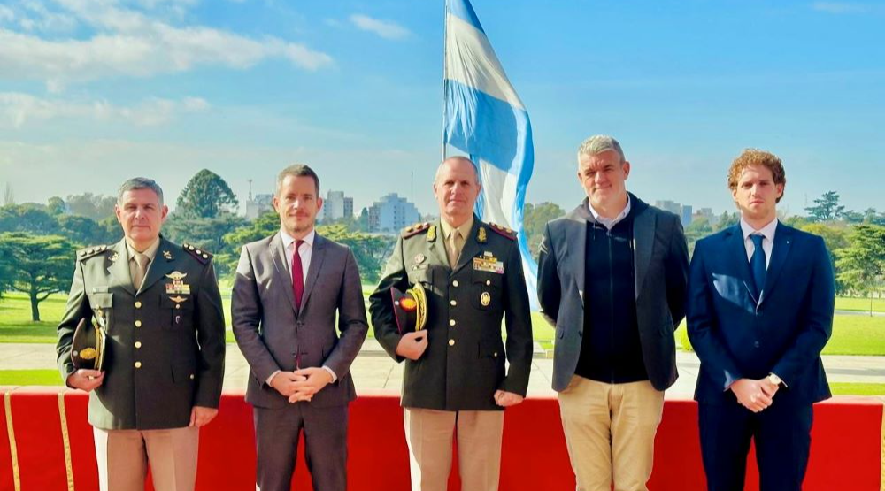Argentínában járt a tábori püspök